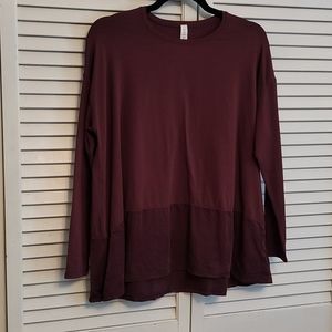 Lululemon Ease of Mind Long Sleeve Shirt Size 4